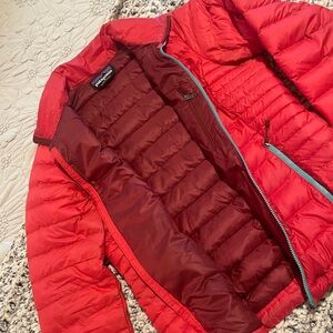 Patagonia Red Puffer Jacket